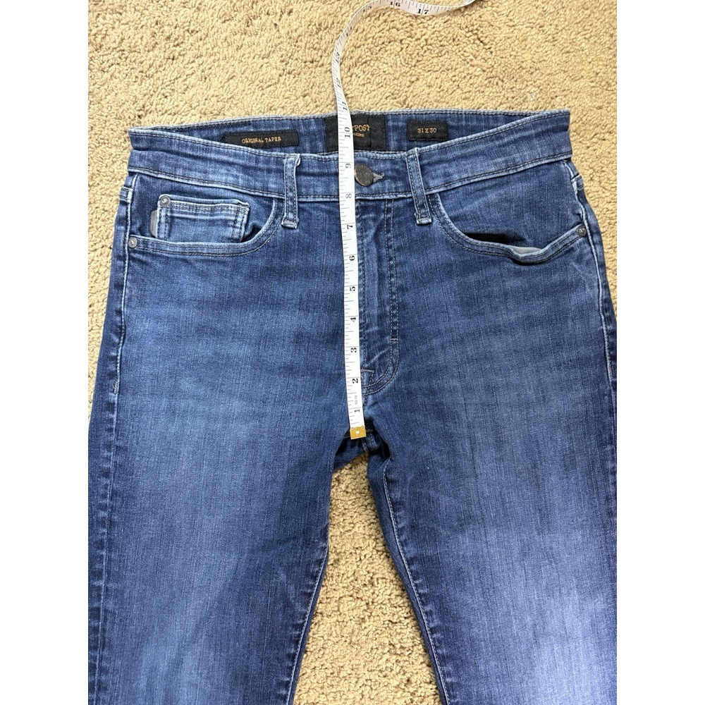 Outpost Makers Original Taper Jeans Men 31x30 Blue Mid Rise Preppy - Picture 9 of 14
